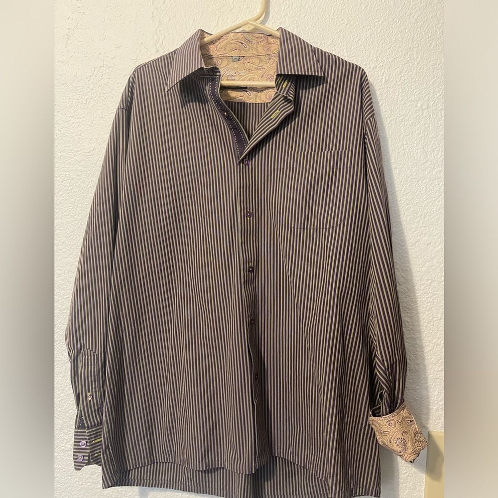 Visconti Uomo button down shirt sz XL